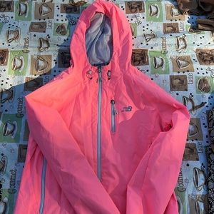 NEW BALANCE PINK WINDBREAKER